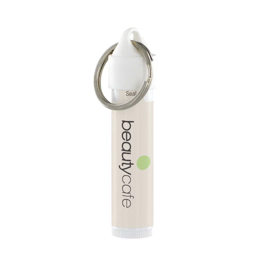 Economy Lip Balm w/Metal Split Ring