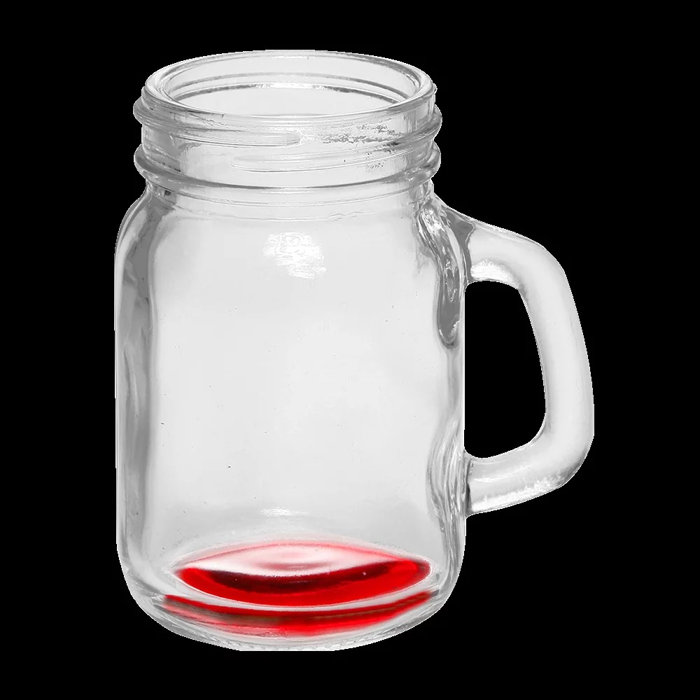 Verre d'échantillonnage Mason Jar artisanal de 4,5 oz.