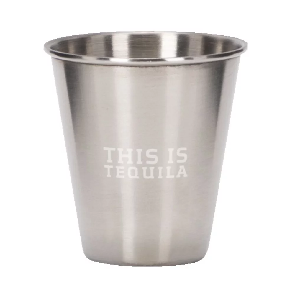 Verre à shot en métal de 2,5 oz.