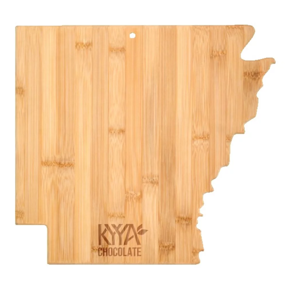 U.S. State Shaped Bamboo Cutting & Serving Boards
