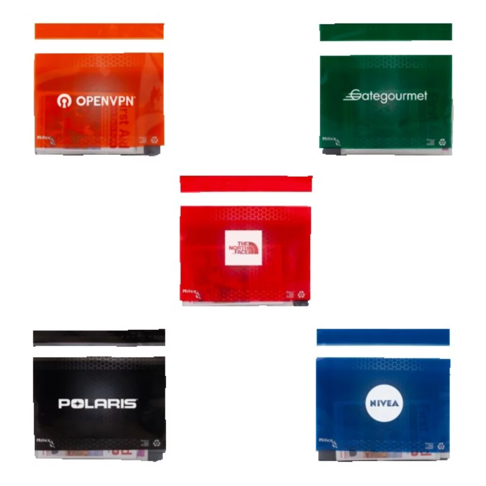 Tradeshow Safety & First Aid Kit w/Resealable Plastic Bag