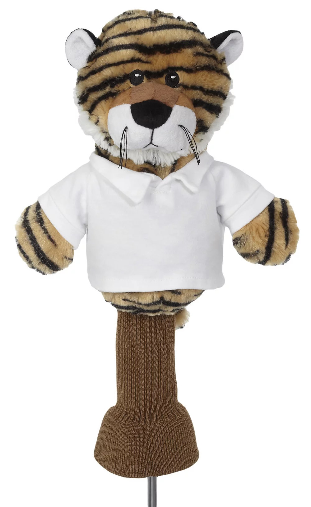 Couverture de tête Cuddle Pals "Tigre dans les bois" avec chemise de golf