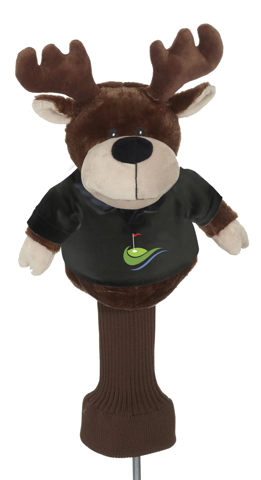 Cuddle Pals Head Cover "Murphy the Moose" w/Golf Shirt