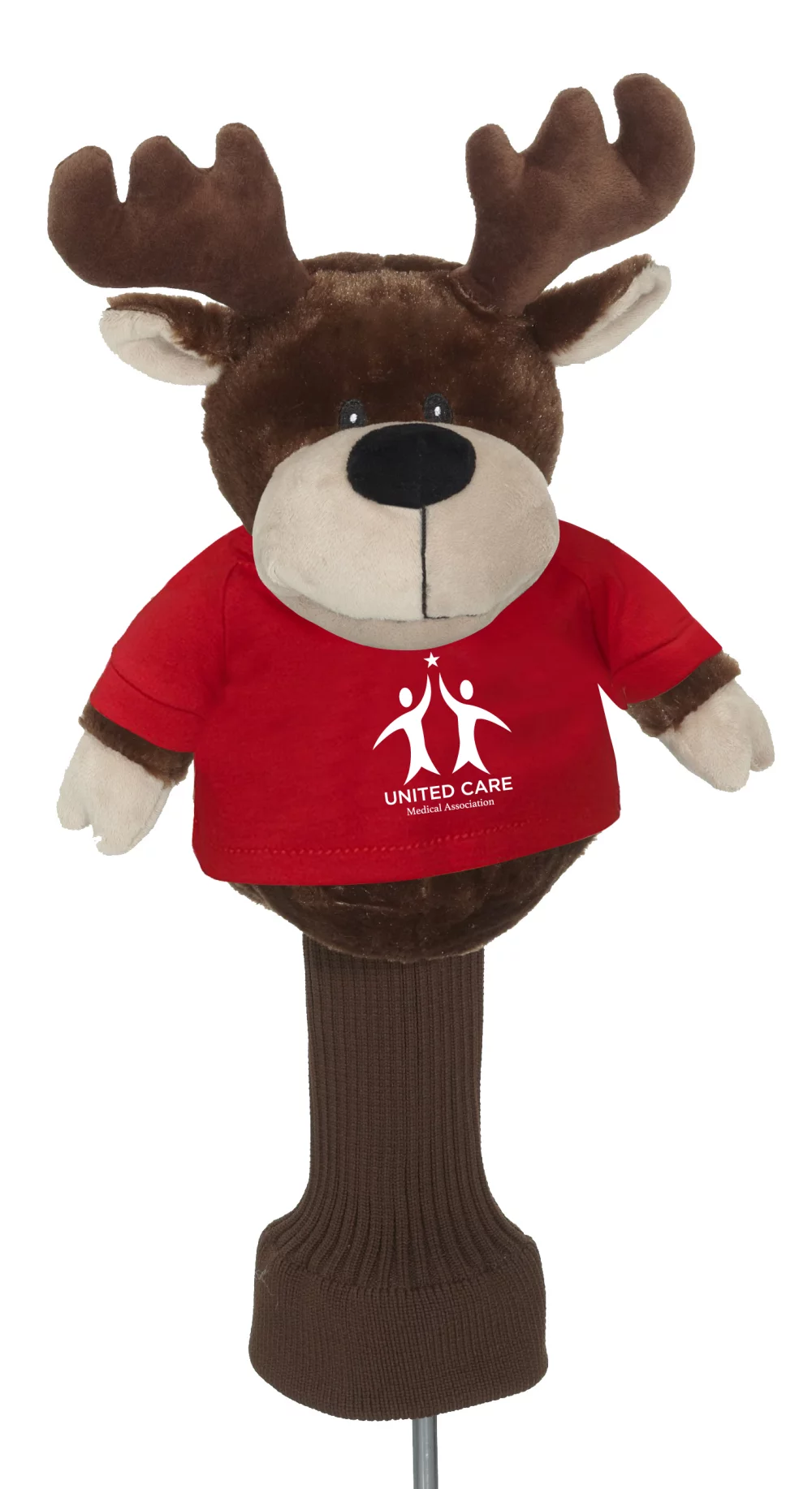 Cuddle Pals Head Cover "Murphy the Moose" w/Golf Shirt