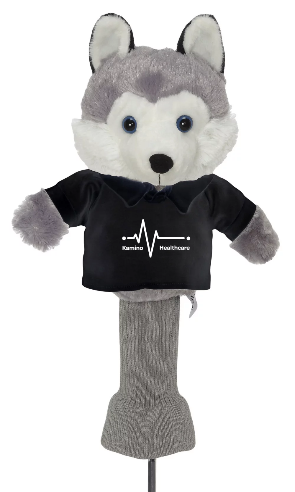 Cuddle Pals Head Cover "Hacker Husky" w/Golf Shirt