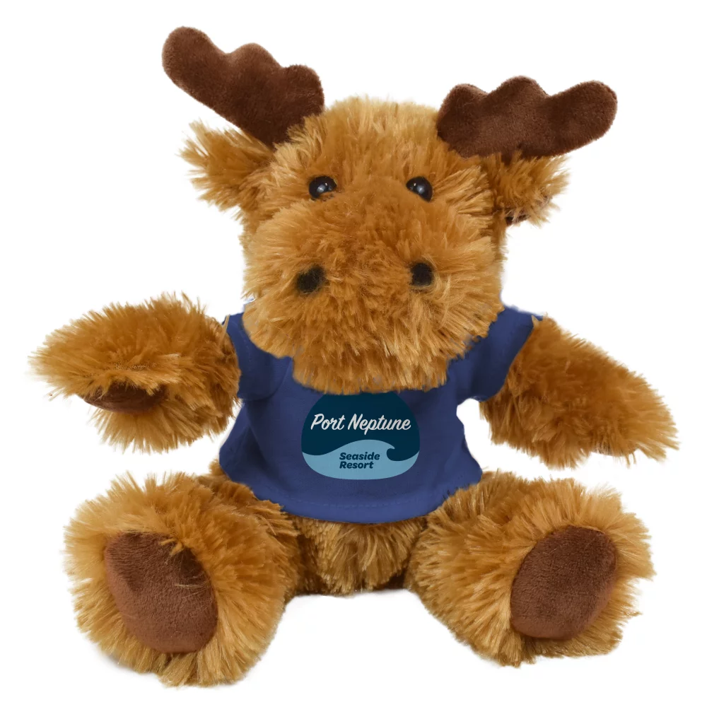 6.5" Junior Morris Moose w/T-Shirt