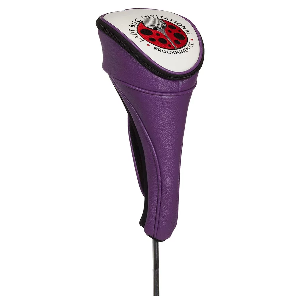 Housse de tête de golf violette Premier Performance pour driver
