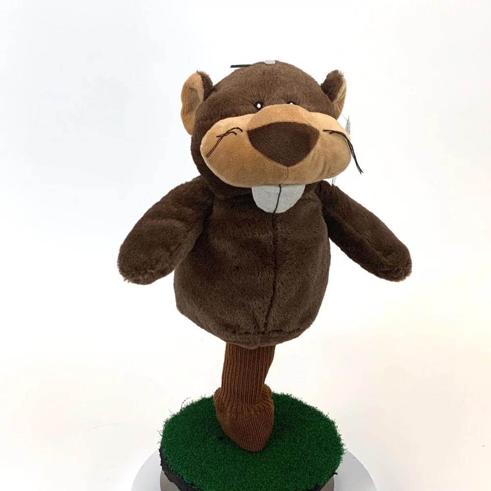 Cuddle Pals Head Cover "Birdie the Beaver" w/Golf Shirt