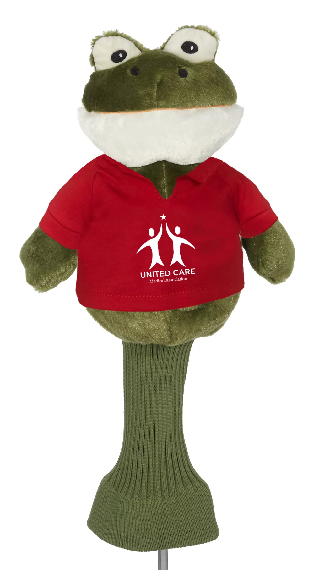 Cuddle Pals Head Cover "Fairway the Frog" w/Golf Shirt