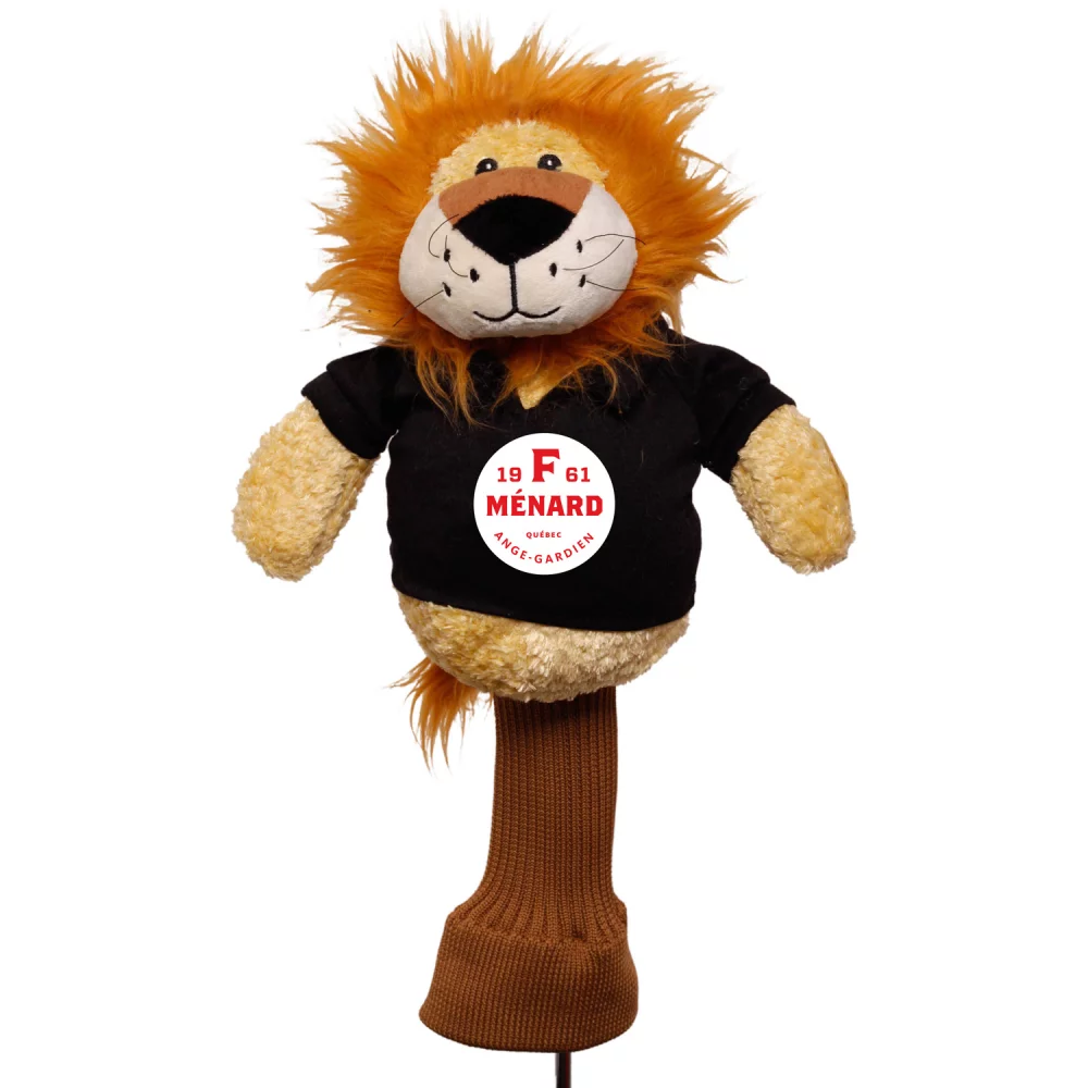Couverture de tête Cuddle Pals "Lofty the Lion" avec chemise de golf