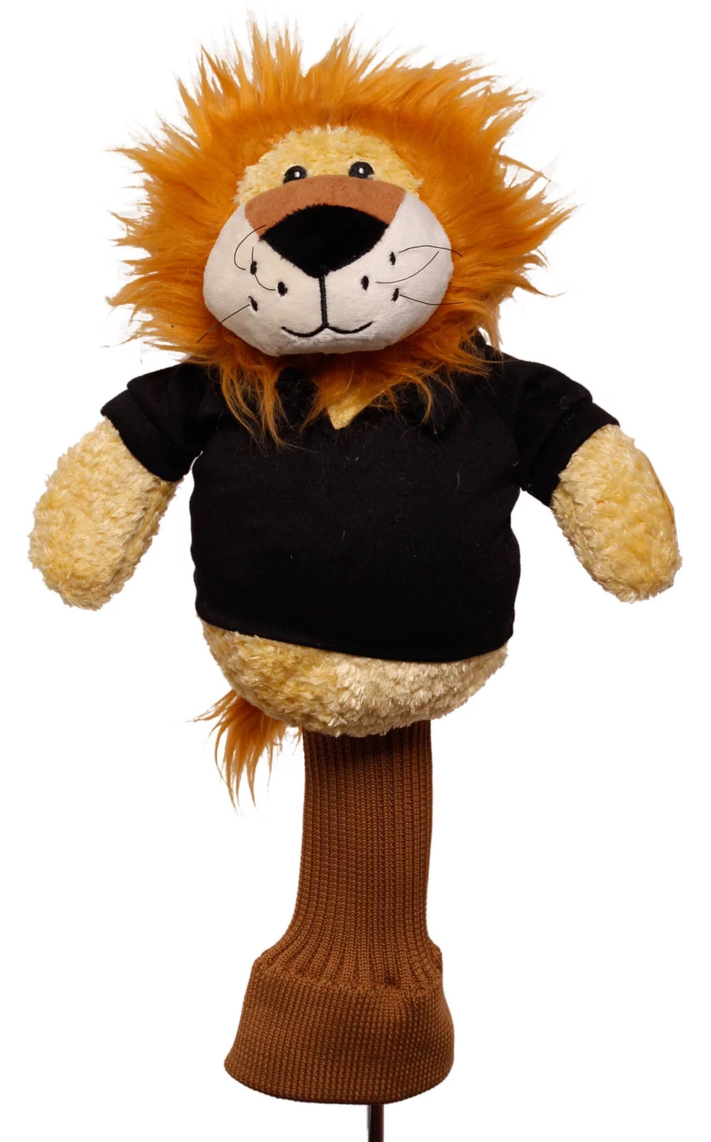 Couverture de tête Cuddle Pals "Lofty the Lion" avec chemise de golf