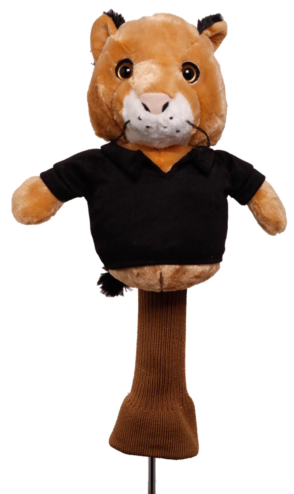 Cuddle Pals Head Cover "Chip the Cougar" w/Golf Shirt