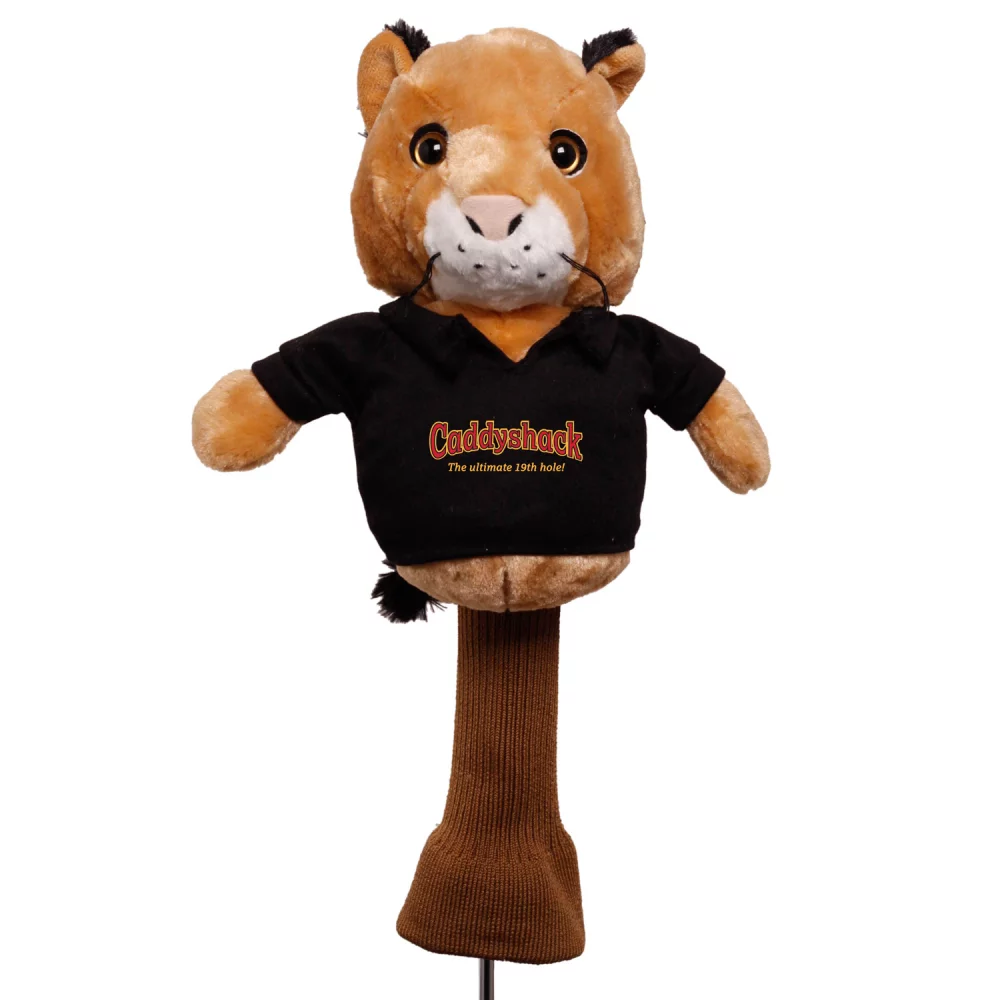 Cuddle Pals Head Cover "Chip the Cougar" w/Golf Shirt