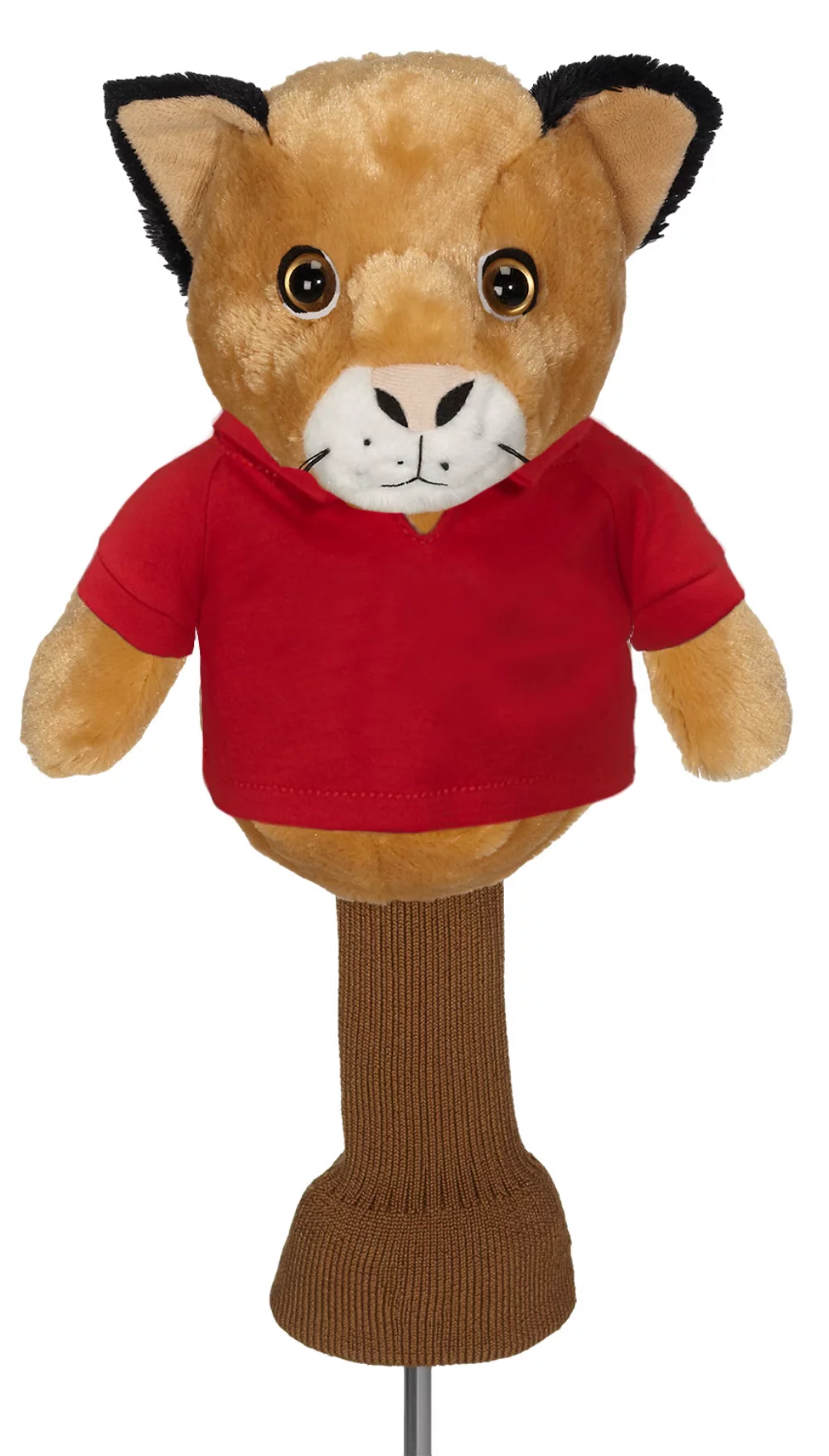 Cuddle Pals Head Cover "Chip the Cougar" w/Golf Shirt