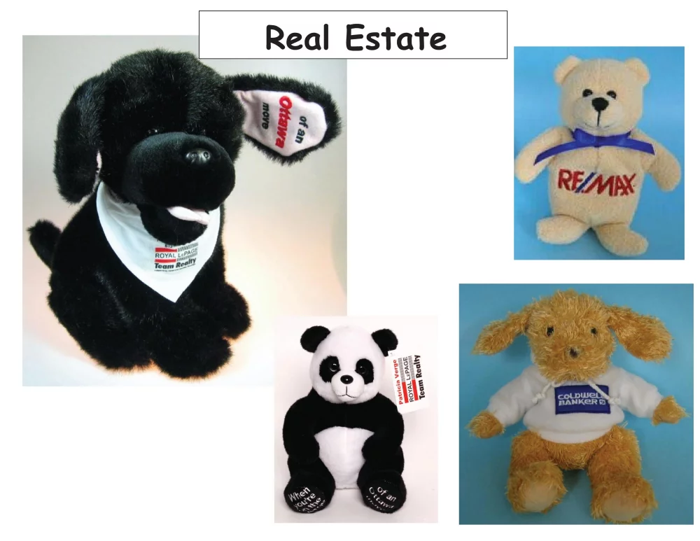 Jouets en peluche personnalisés