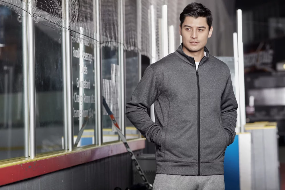 Veste à fermeture éclair intégrale pour homme Hype Front