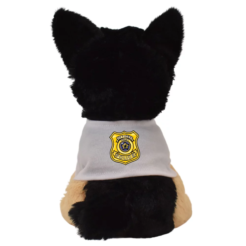 Major 8" German Shepherd Plush Dog Canine Collection