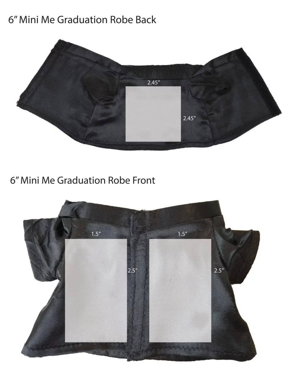 Graduation Plush - 6" Bizzie Beaver w/Gown & Cap