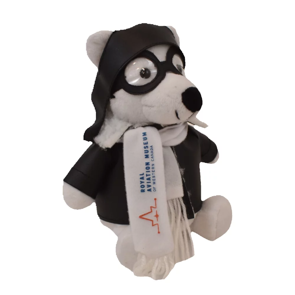 Mini Me Poudre Ours Polaire de 6" avec Tenue de Pilote