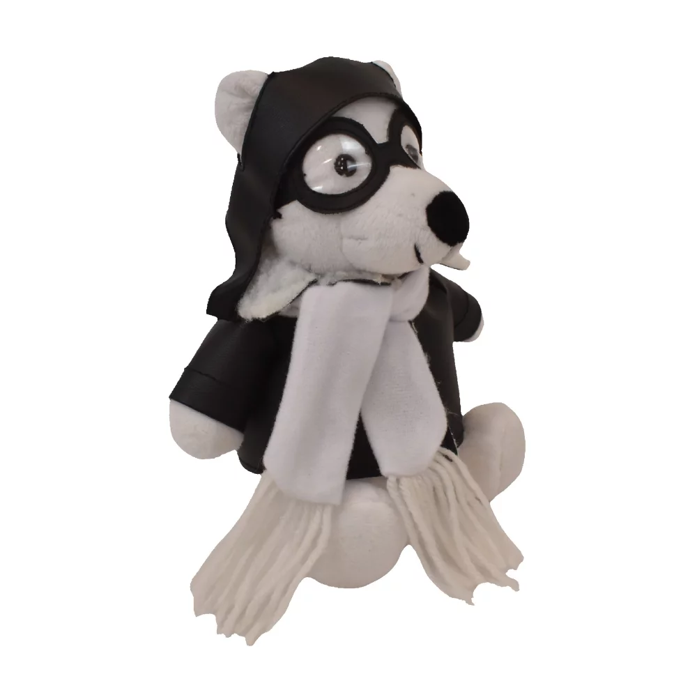 Mini Me Poudre Ours Polaire de 6" avec Tenue de Pilote