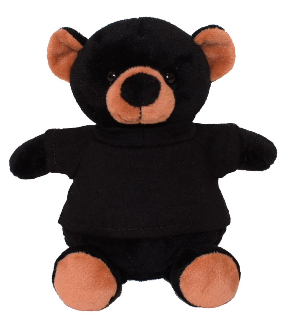 6" Mini Me Beau Bear w/T-Shirt