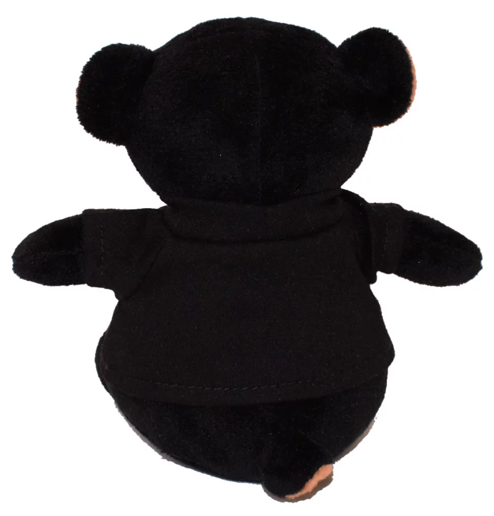 6" Mini Me Beau Bear w/T-Shirt