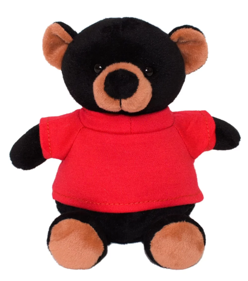 6" Mini Me Beau Bear w/T-Shirt