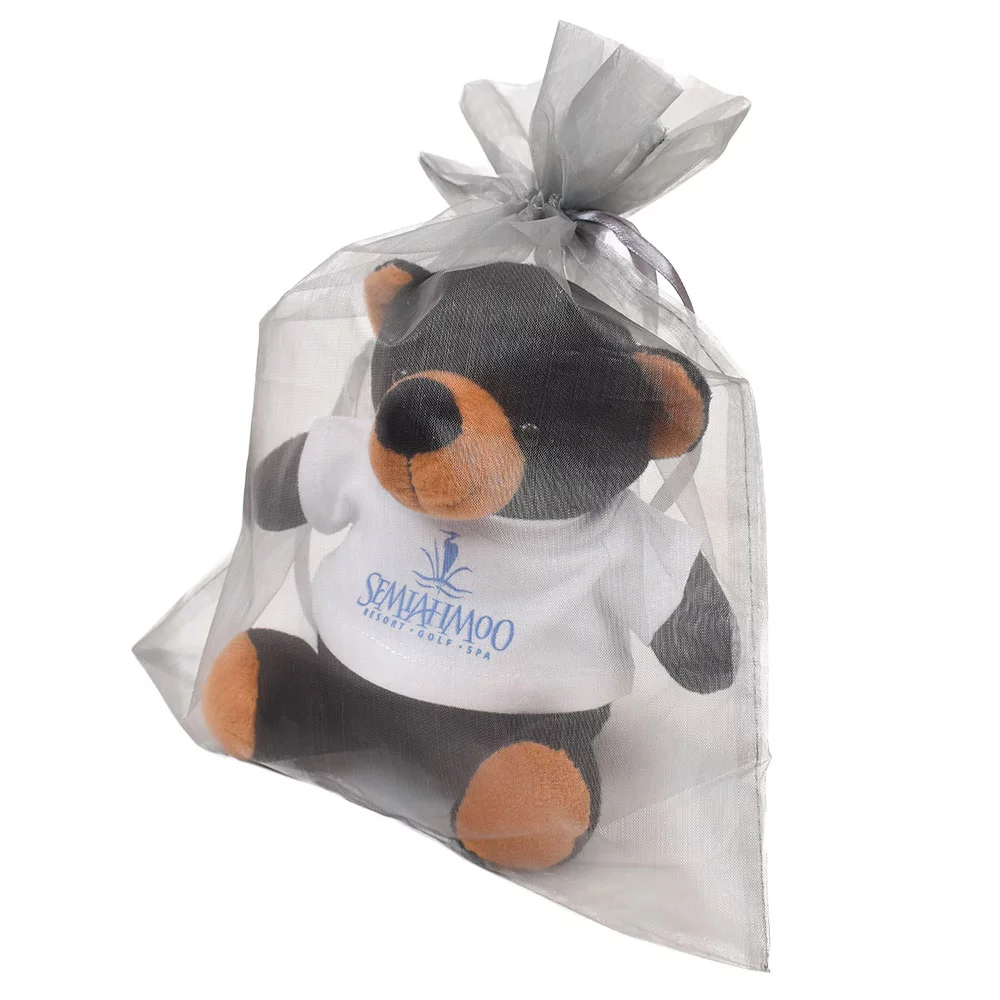 6" Mini Me Beau Bear w/T-Shirt