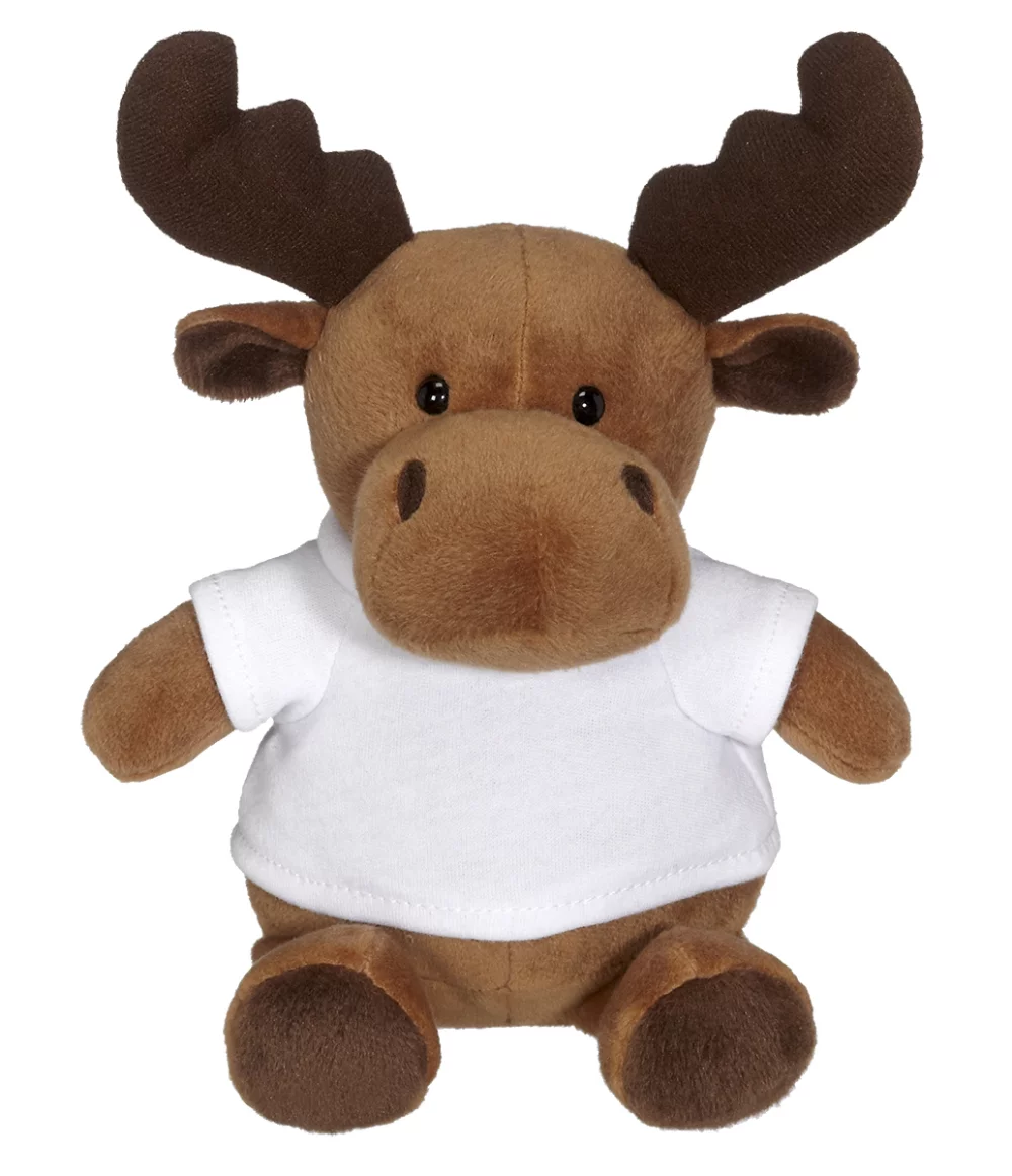 6" Mini Me Max Moose w/T-Shirt
