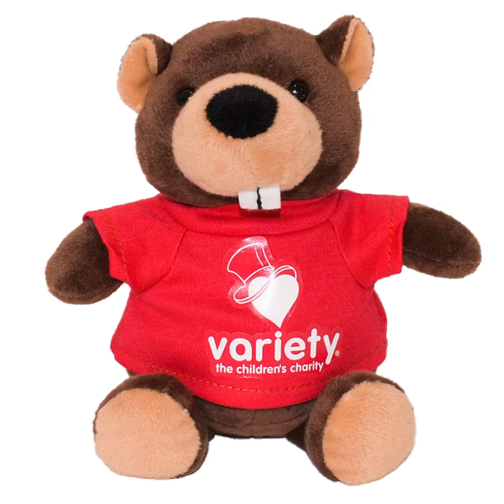 6" Mini Me Bizzie Beaver w/T-Shirt