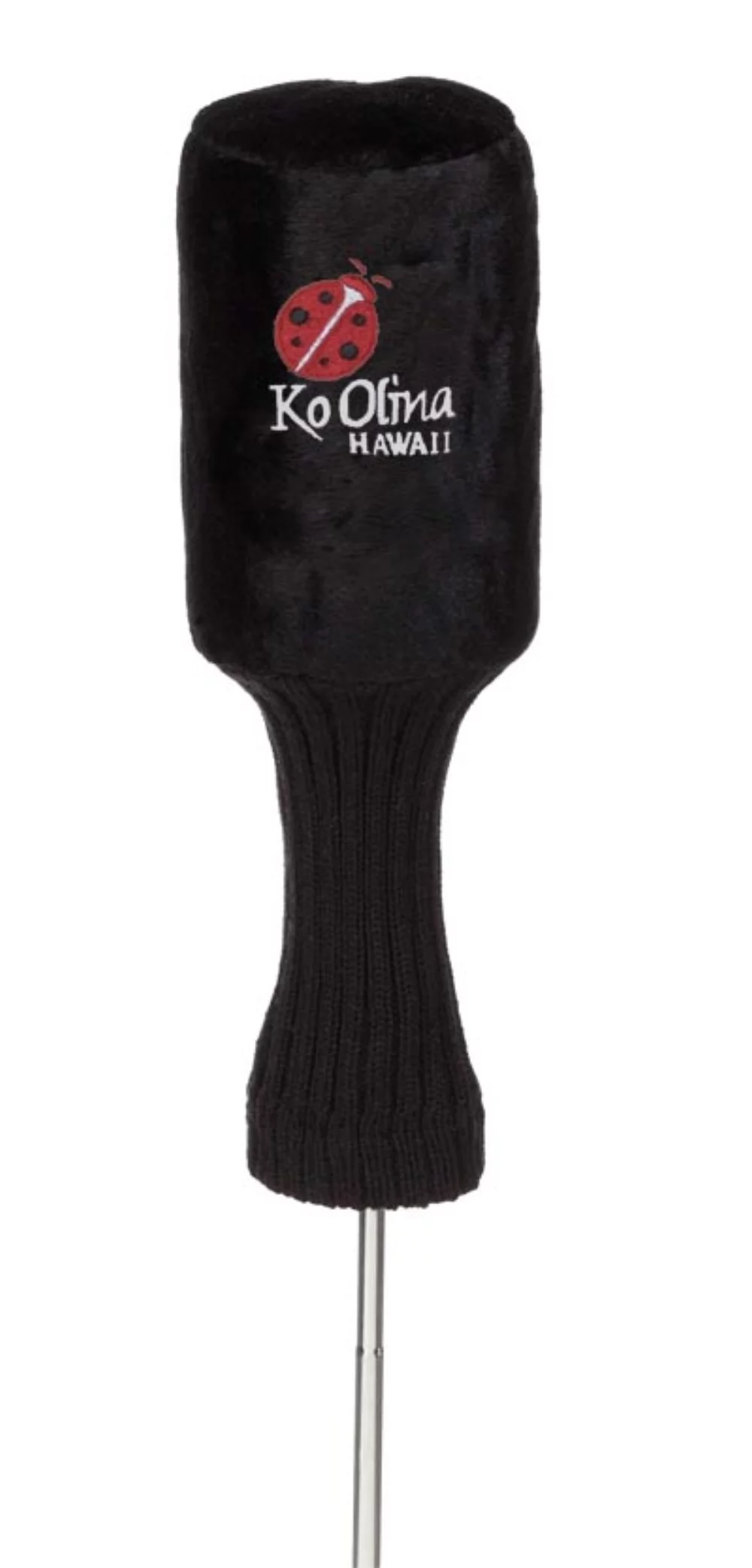 Plush Black Golf Head Cover
