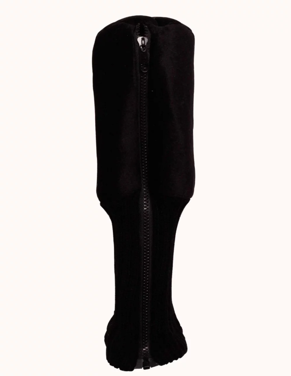 Plush Black Golf Head Cover