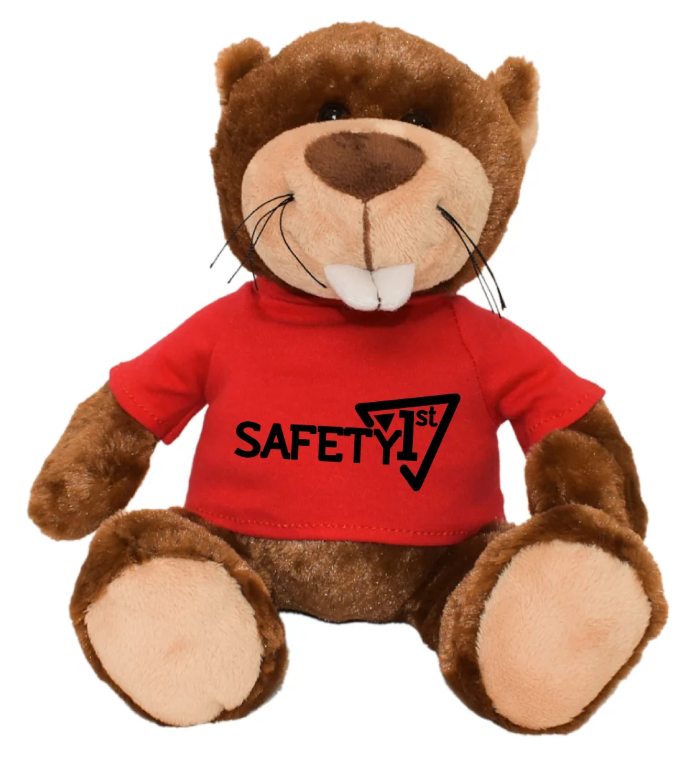 Castor Bucky de 11" avec un t-shirt