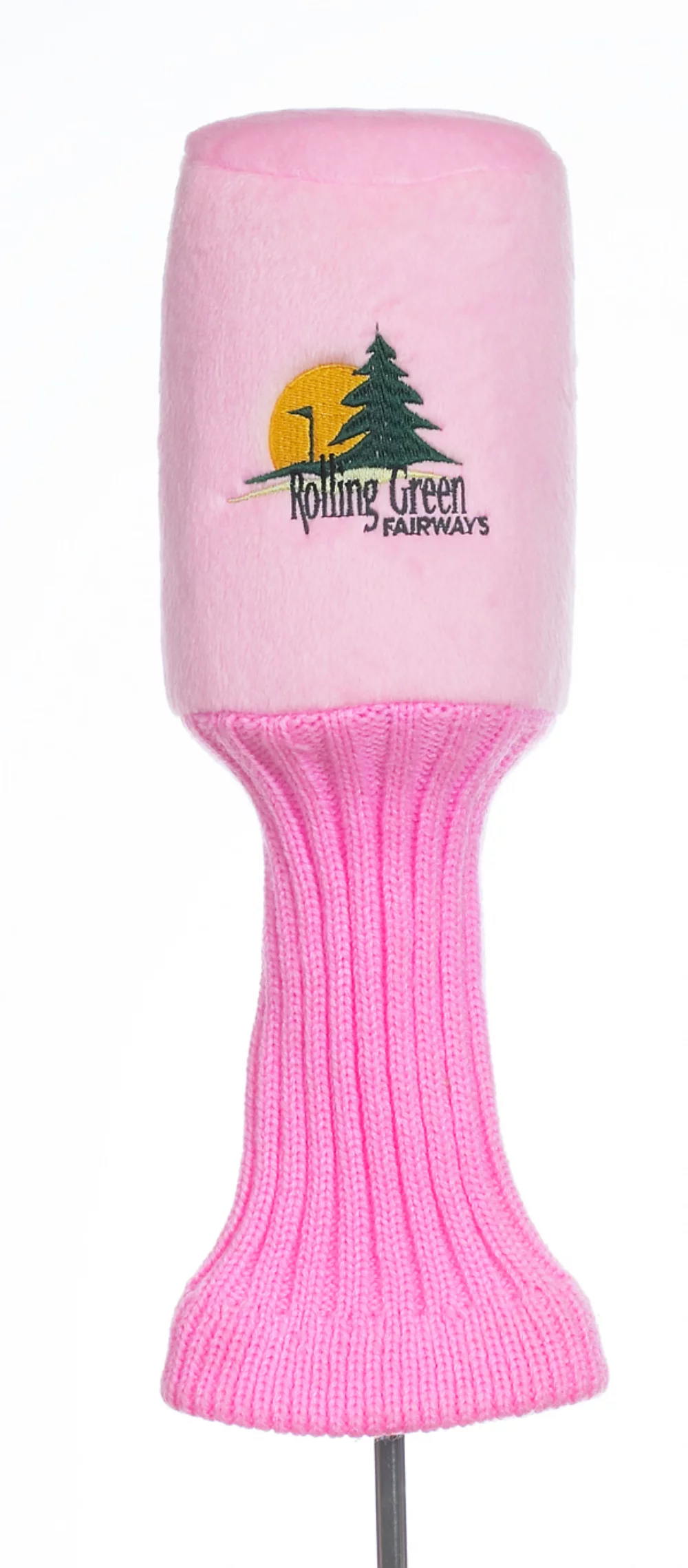 Plush Pink Golf Head Cover