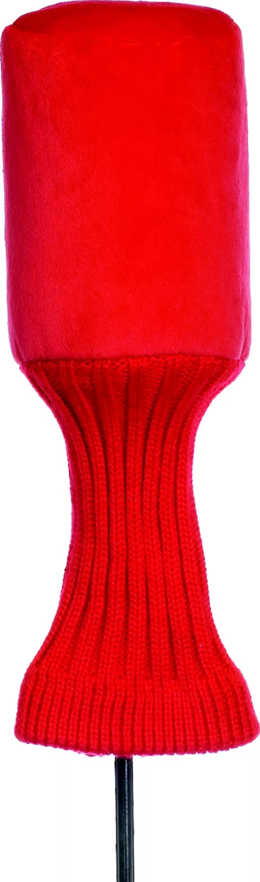 Plush Red Golf Head Cover
