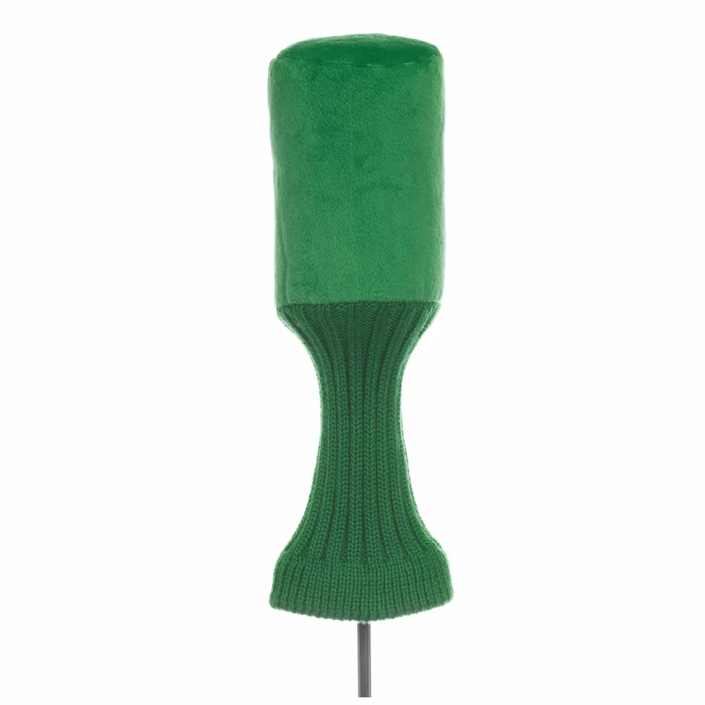 Plush Green Golf Head Cover