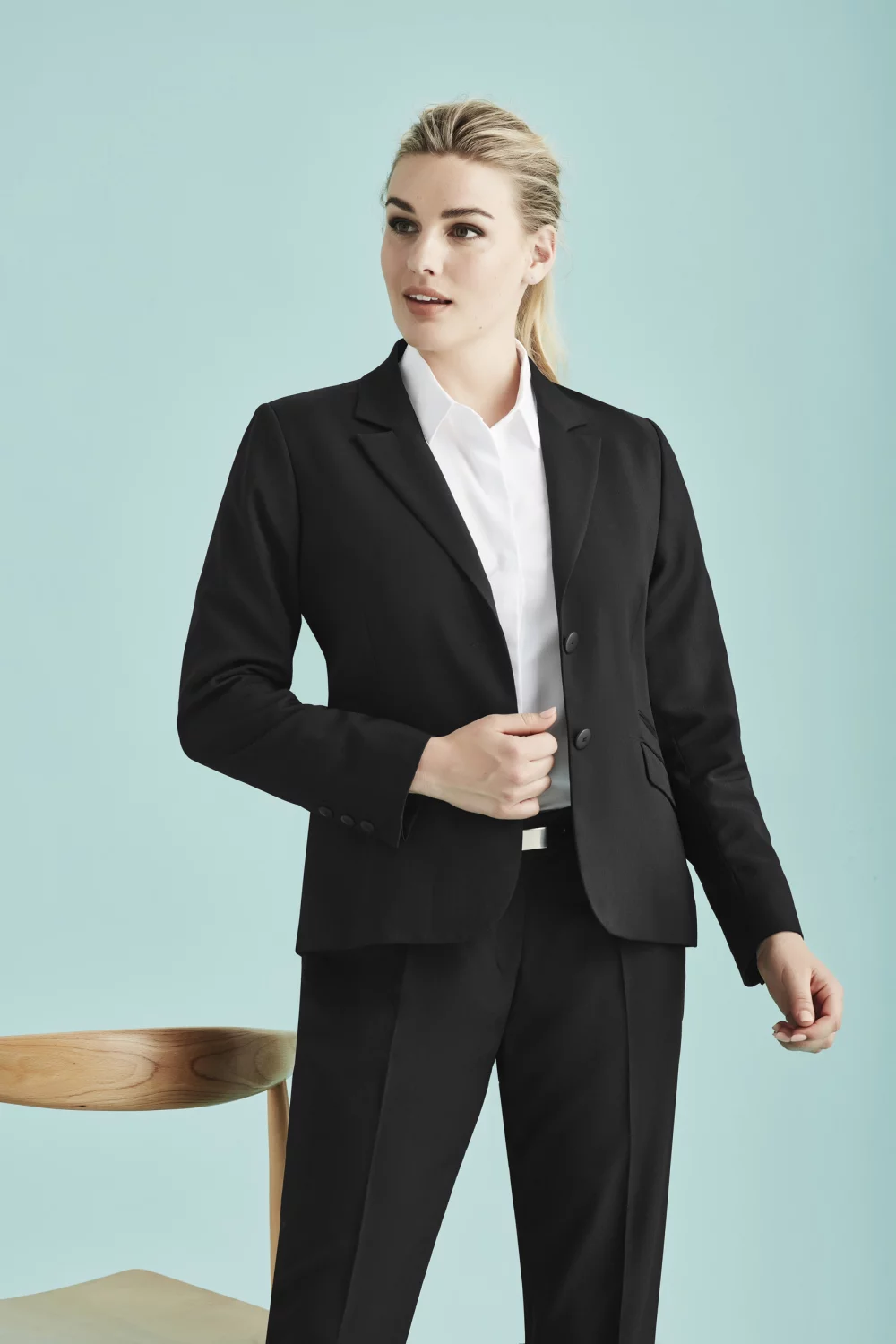 2 Button Mid Length Jacket