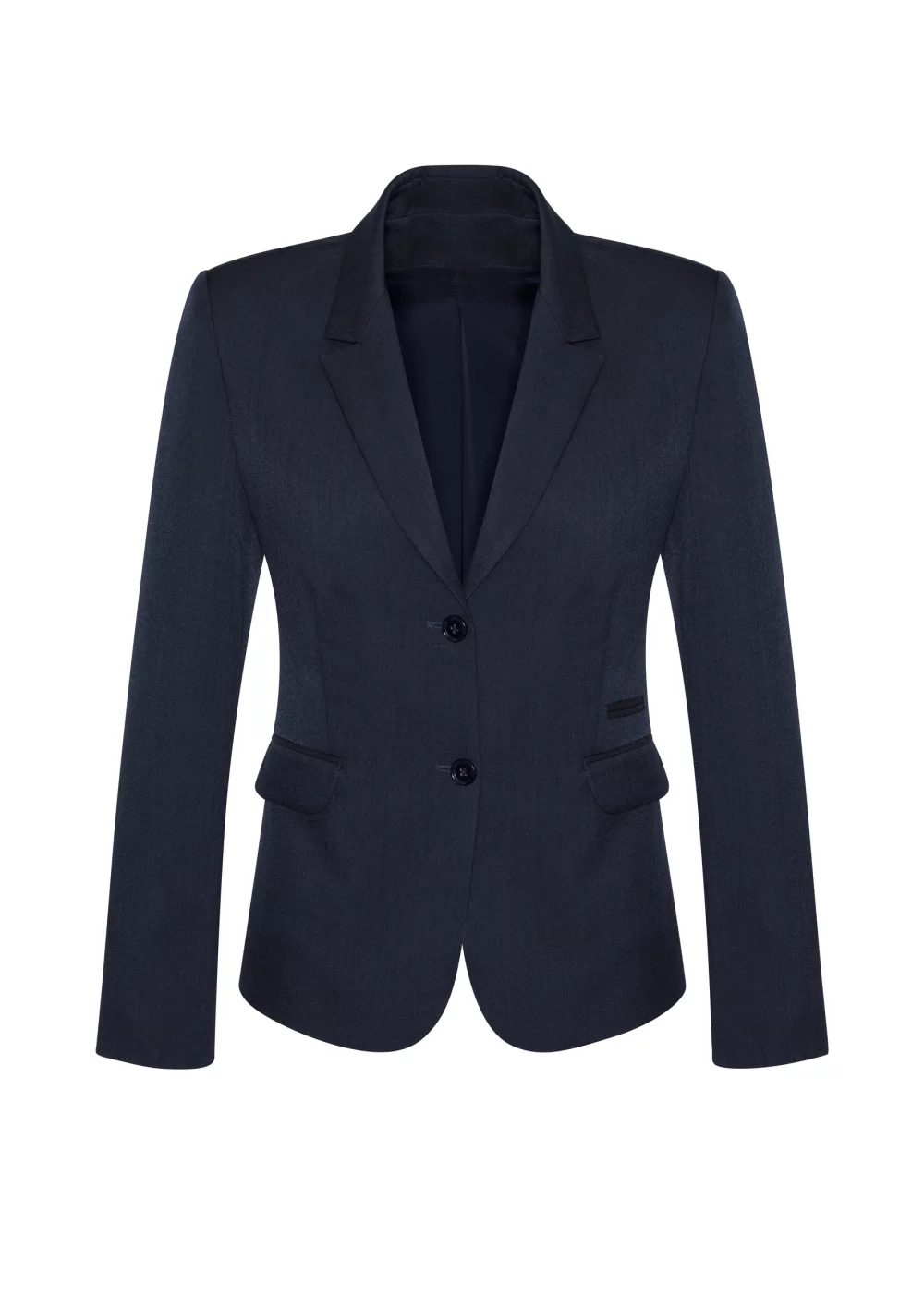 Veste mi-longue à 2 boutons