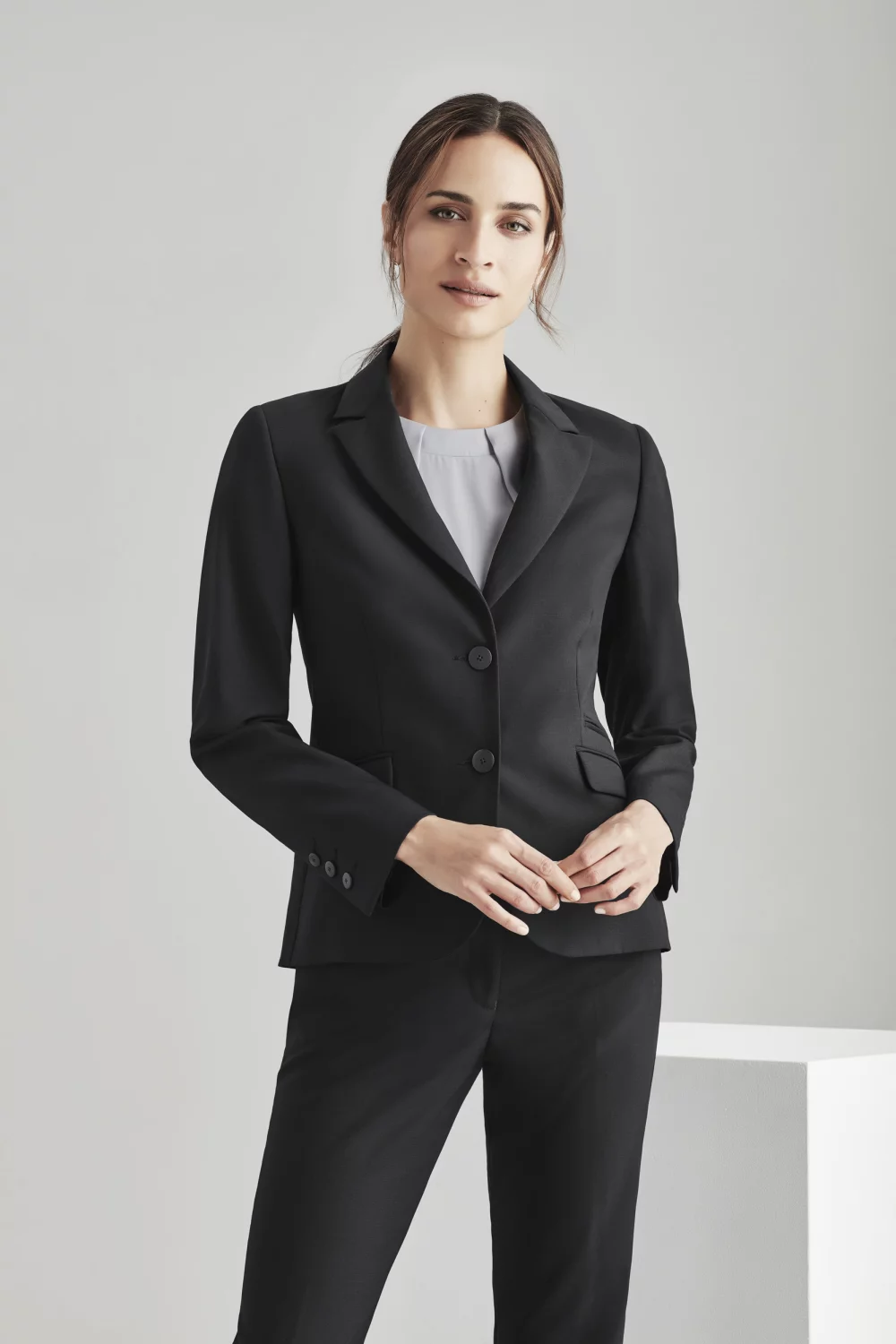 2 Button Mid Length Jacket