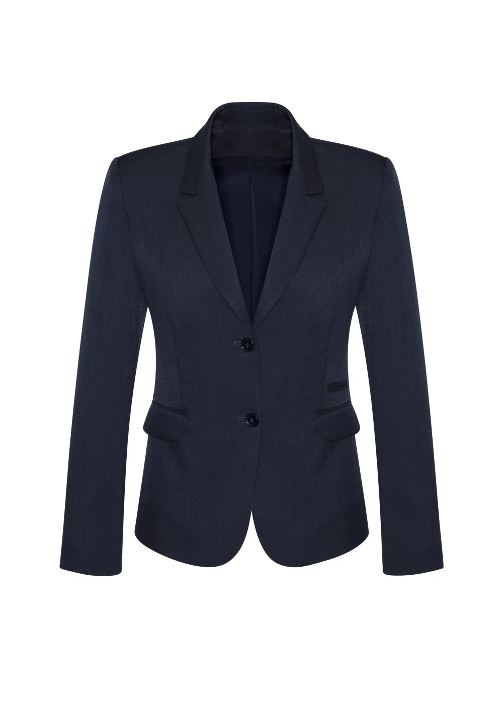 Veste mi-longue à 2 boutons