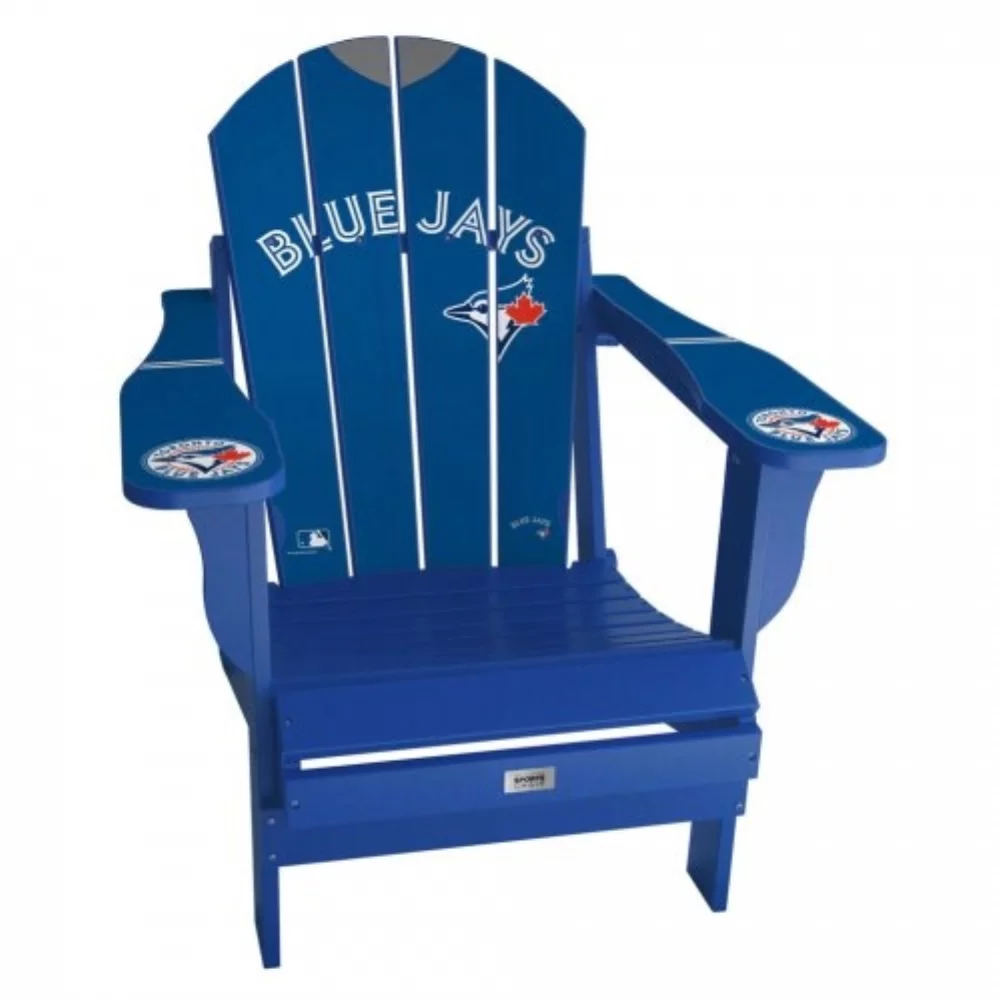 Chaise pliante en résine Adirondack MLB - Toronto Blue Jays, bleu