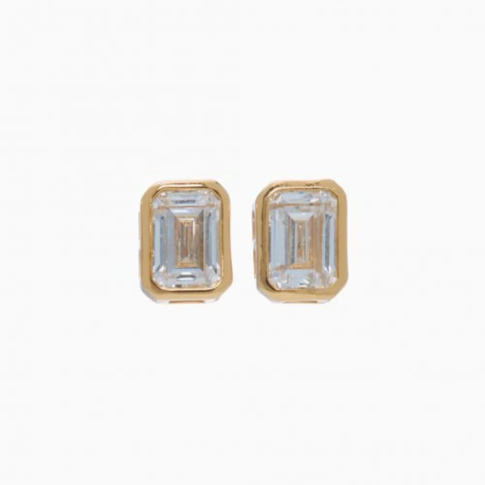 Laura Stud Earrings - Gold