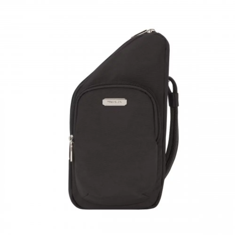 Essentiels anti-vol Mini Sac Bandoulière Asymétrique - Noir
