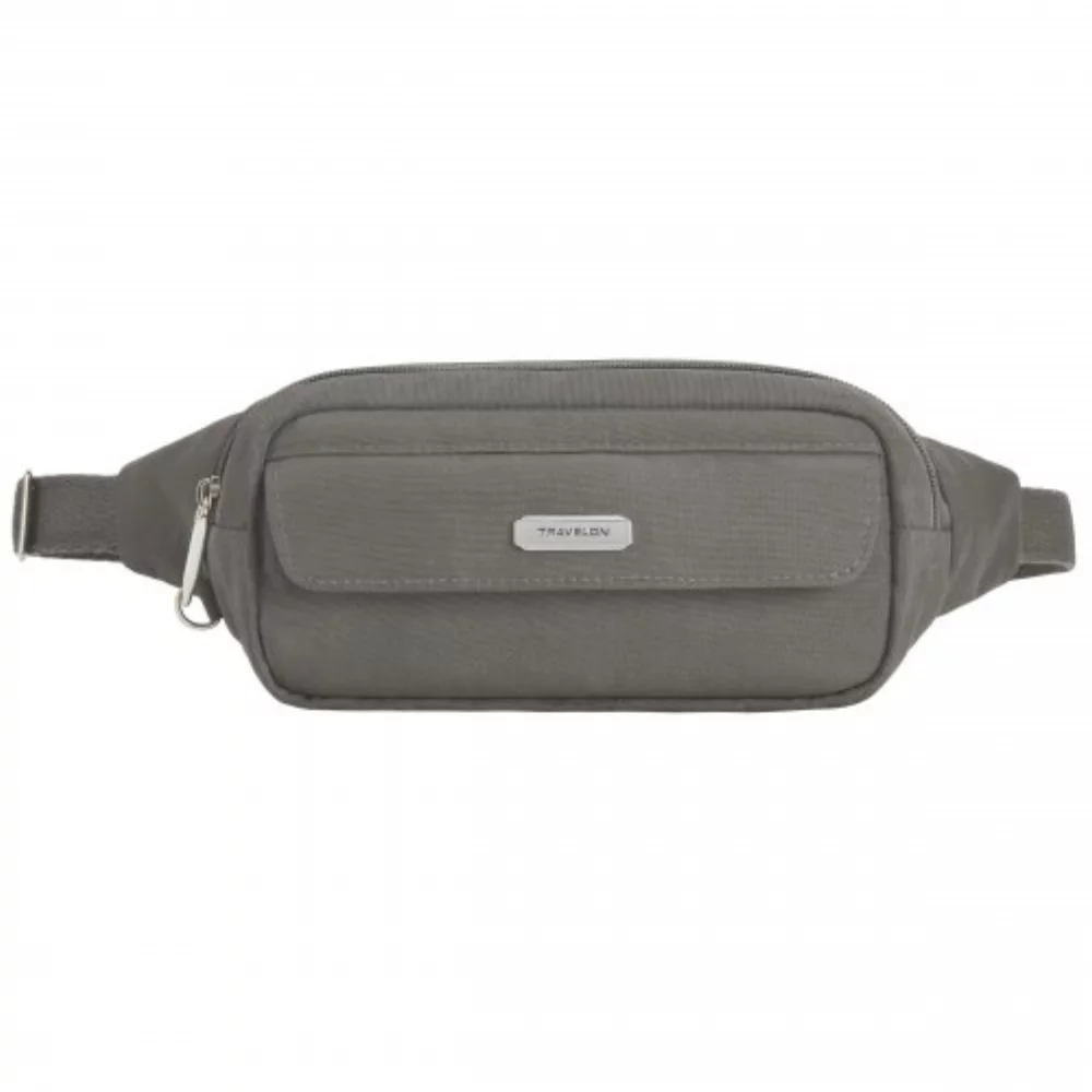 Essentials Anti-Theft Slim Belt Bag - Smoke