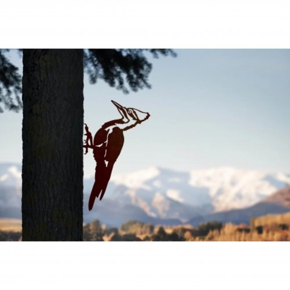 Pileated Woodpecker - Rust