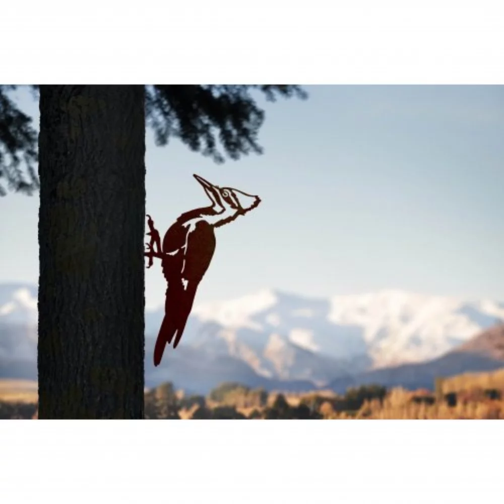 Pileated Woodpecker - Rust