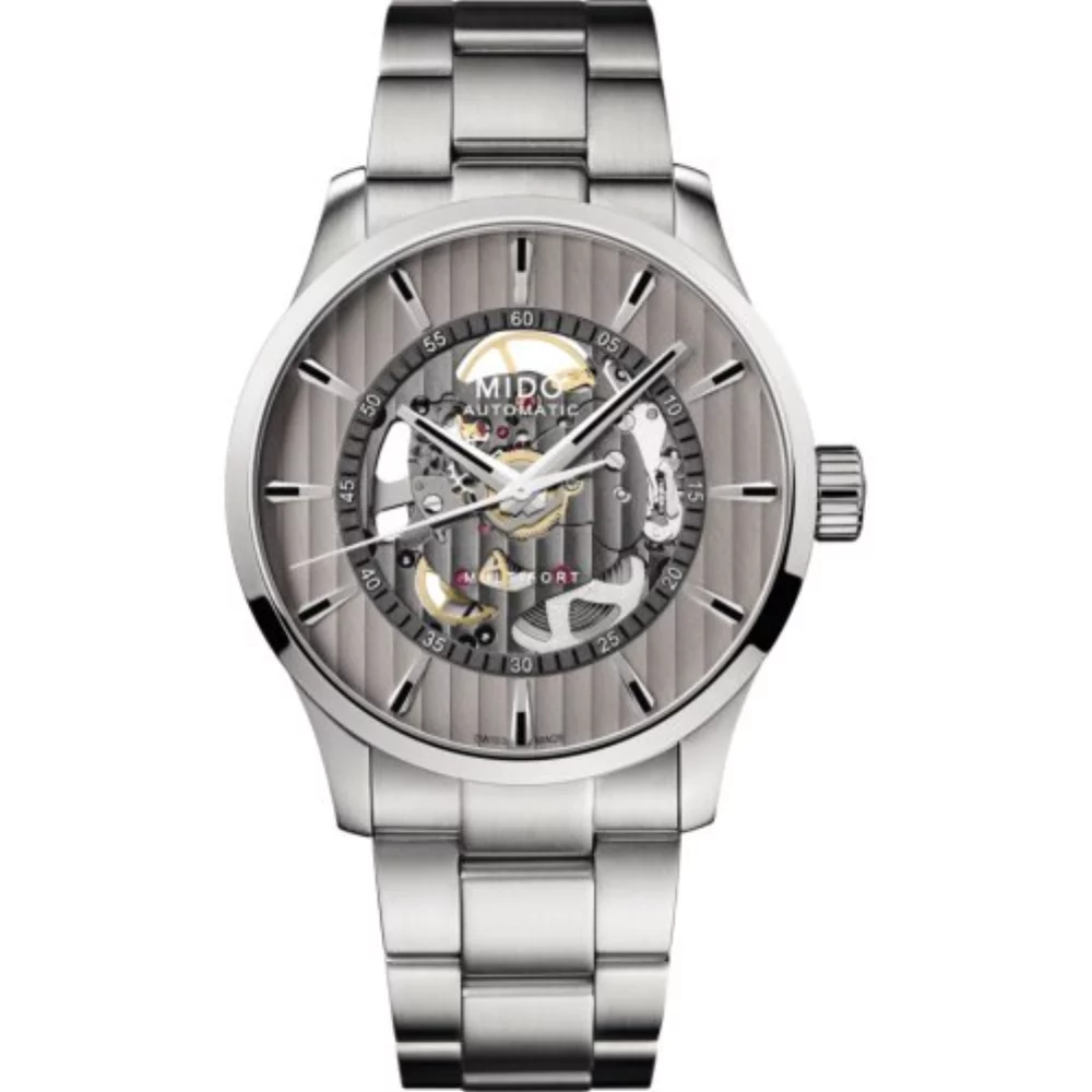 Multifort Skeleton Vertigo - Rhodium, montre automatique pour homme