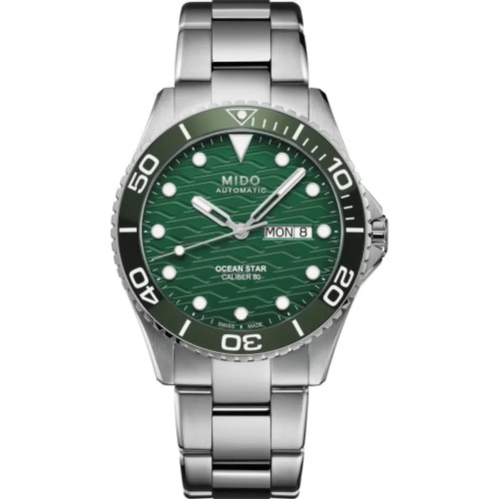 Ocean Star 200C - Vert, Montre Automatique pour Homme