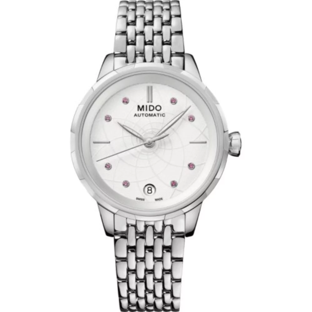 Rainflower - White/Stainless Steel, Ladies Automatic Watch