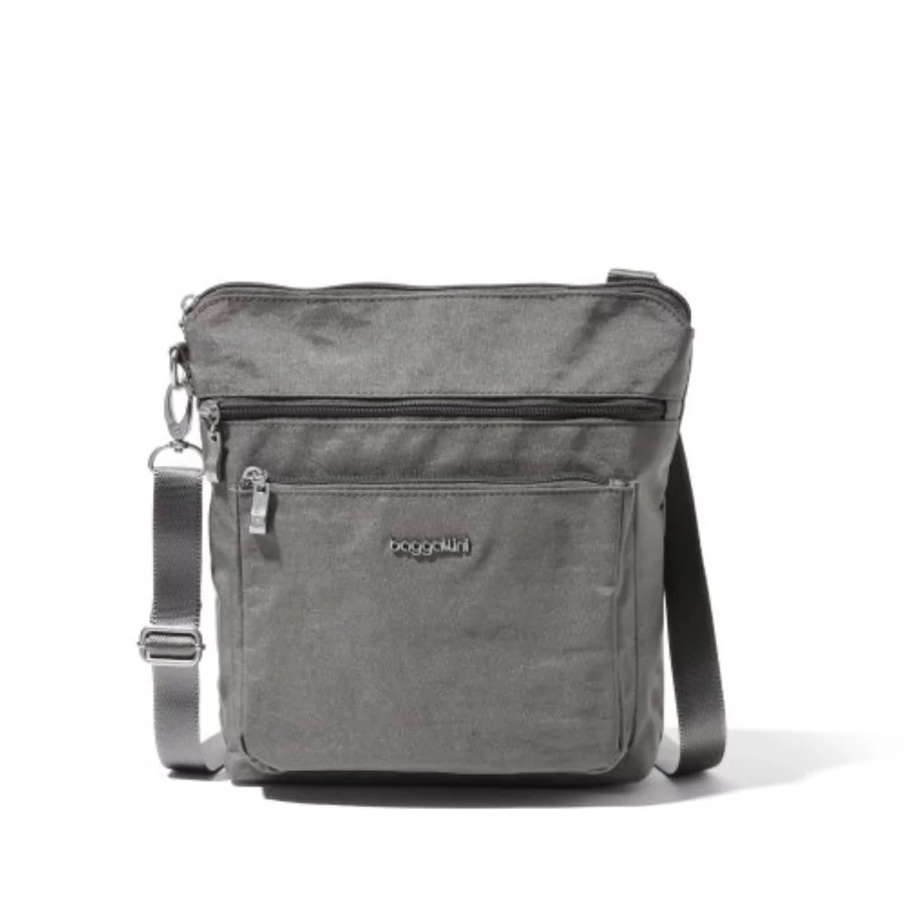 Modern Large Pocket Crossbody - Sterling Shimmer